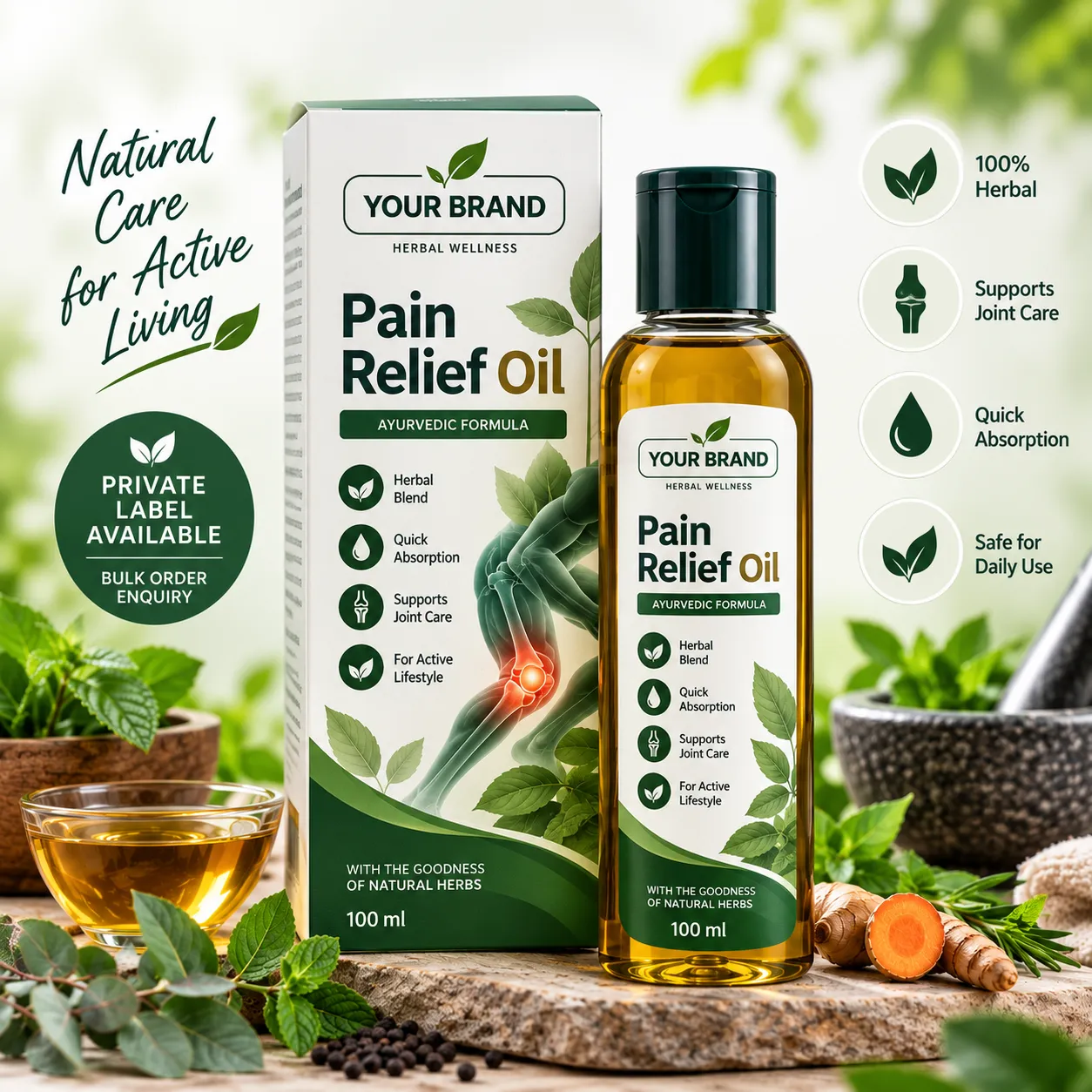 Pain Relief Oil